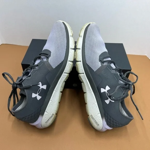 Under Armour athletic shoes, lavender and gray color, size 8.5 - Picture 5 of 7